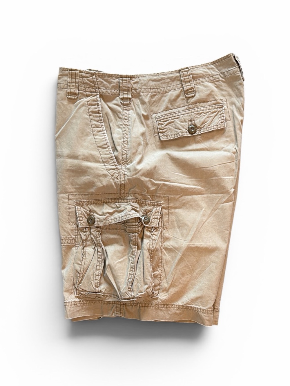 Polo Jeans Co Ralph Lauren Y2K Cargo Shorts Men’s 38 Khaki Tan Utility Vtg Chino